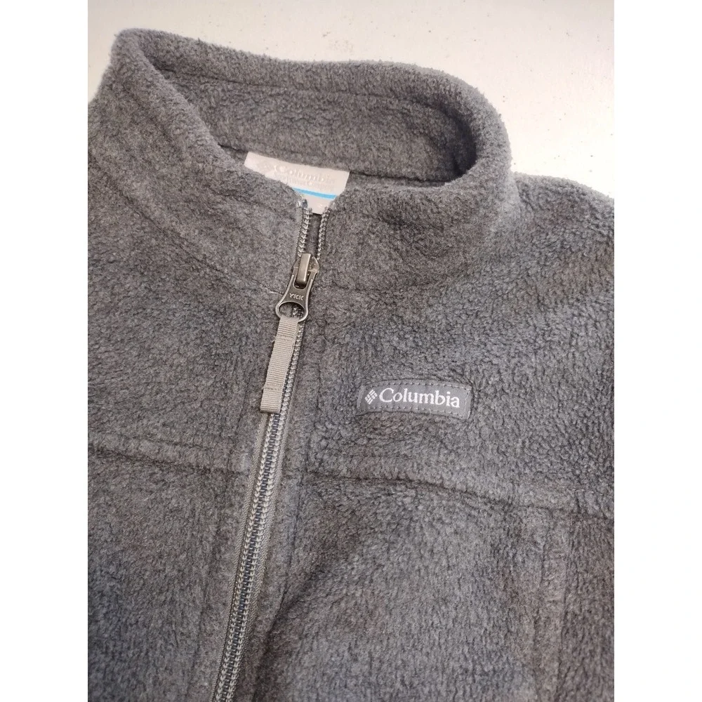 Columbia Toddler‎ Boys Steens Mountain Full Zip Fleece Jacket Charcoal Grey 2T